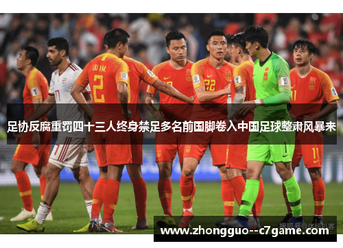 足协反腐重罚四十三人终身禁足多名前国脚卷入中国足球整肃风暴来